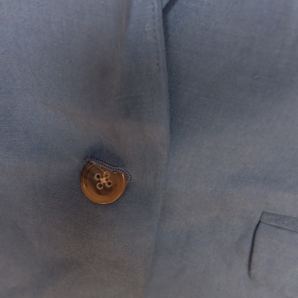 Banana Republic Blue Woman's Blazer- Size 9 - Picture 6 of 6